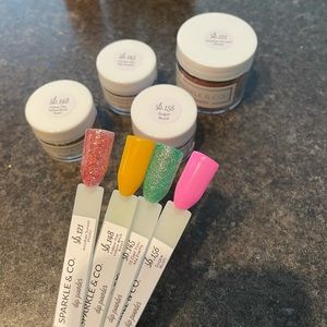Sparkle & Co HTF Dip Powder Lot